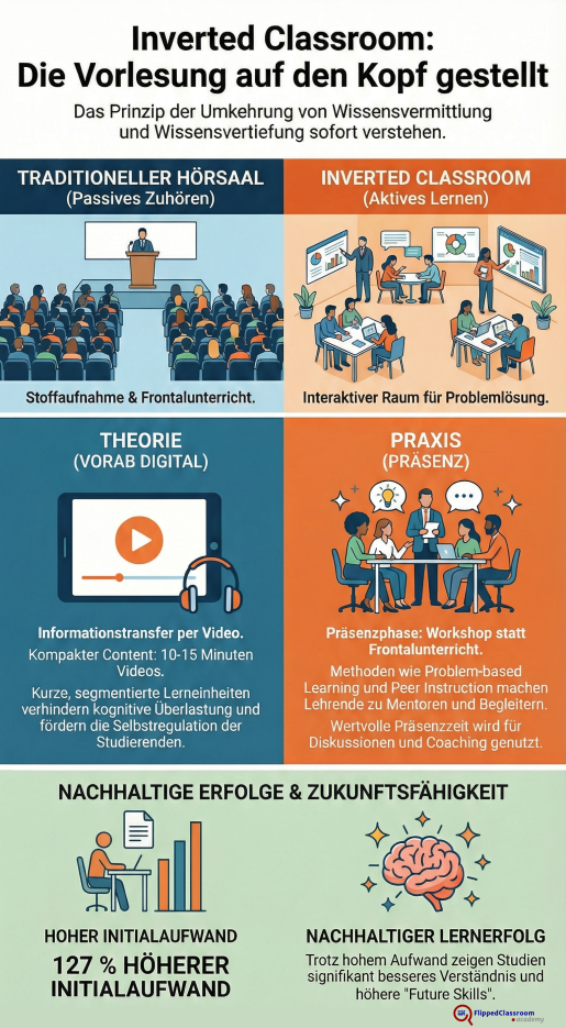 Infografik: Transformation in der Lehre